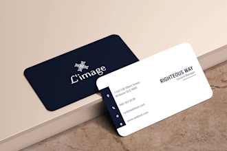 design modern professional business cards design