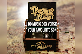 do music box version of your favorite song