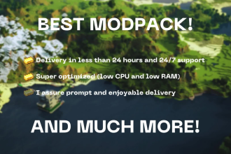 create or fix your perfect modpack in less than 24 hours