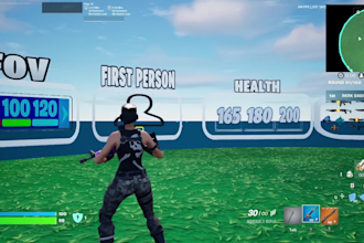 create a fortnite 1v1 map using uefn