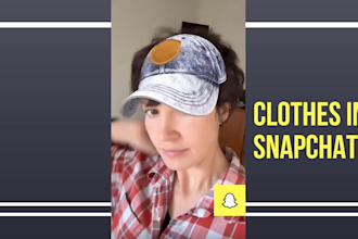 do  ar virtual tryon filter for snapchat  3d fashion clothing