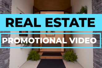 create a cinematic real estate promo video