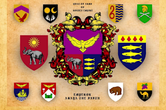design fantasy coat of arms