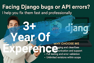 fix django API bugs, backend issues and add small features