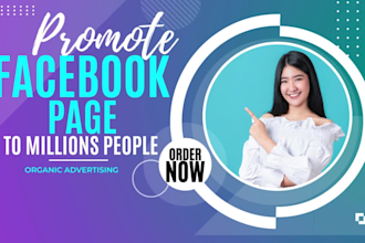organically promote facebook page to millions of people