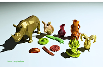design models for 3d printing and repair stl, obj and 3mf files