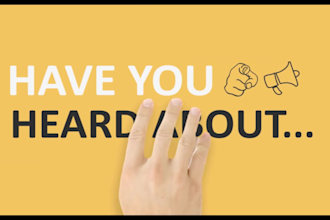 create this unique kinetic typography or explainer video