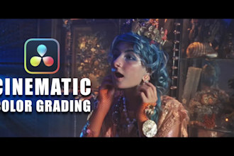 do color grading and color correction of your videos
