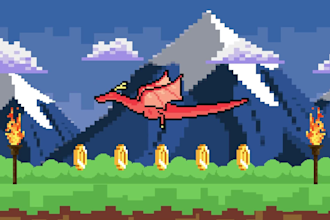 make pixel art game asset or sprite sheet animation