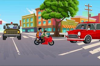make a 2d cartoon animation video and gif