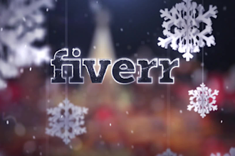 create merry christmas greeting videos for a happy holiday season