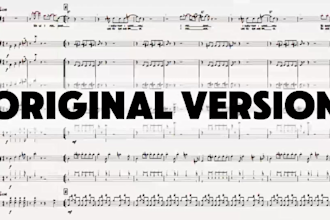 transcribe and arrange any music
