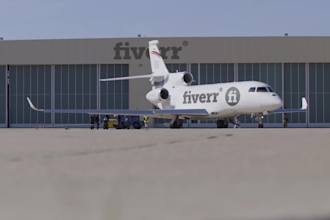 make private air plane video mock up