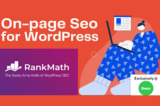 do on page SEO for wordpress site using rank math