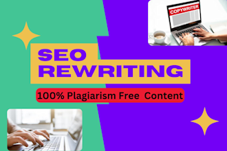 rewrite, paraphrase, rephrase and edit your medical article