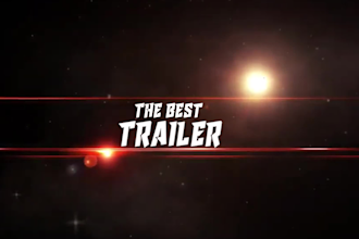 edit professional trailer and teaser videos quick delivery