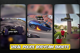 make viral police bodycam shorts for youtube and tiktok like spynetwork