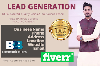 generate high quality b2b leads, business leads