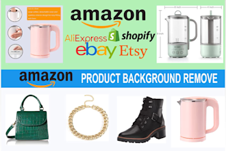 do product photo editing for amazon ebay shopify etsy