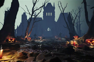 do this halloween wishes or horror logo intro animation