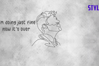 create hand drawn lyric video