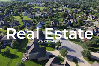 turn property clips into real estate walkthrough videos in 24 hours