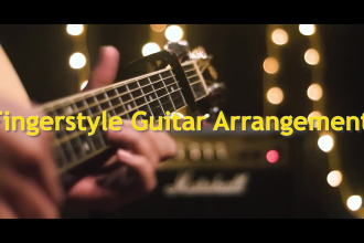 arrange fingerstyle guitar tab for any song