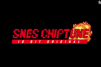 create a 16bit snes chiptune music track