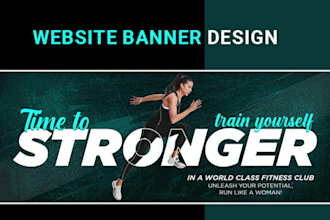 design stunning web banner, shopify banner, hero images, etsy and facebook cover
