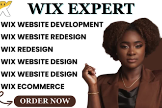 build wix website design do wix website redesign wix ecommerce studio using wix