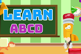 create kids educational cartoon, preschool learning animation, nursery rhymes