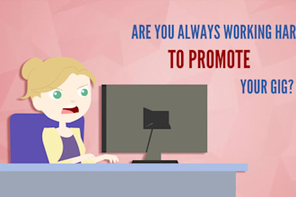 create an amazing fiverr gig video to promote gigs