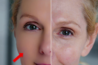 do professional video skin retouching digital makeup and skin smoothing