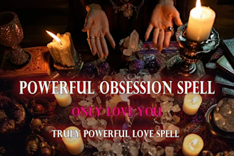 cast obsession love psychic spell for you