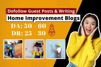 do guest post on home improvement blogs DR 25 da 60