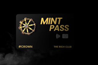create premium 3d nft membership, trading card animation