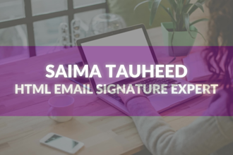 create html email signature, clickable html email signature