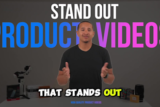 make a product video for amazon or ecommerce store