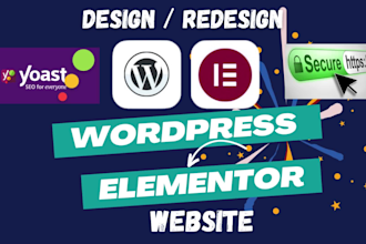 build responsive wordpress website design, redesign wordpress development