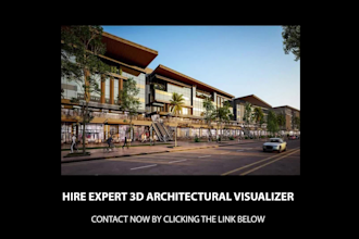design resort commercial industrial retail store projects, walkthrough animation