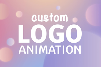 create custom 2d logo motion animation in after effects