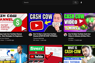 make top 10 cash cow youtube videos in 24 hours