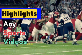 edit sports videos raw footage to highlight