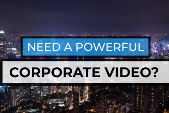 create corporate video ad for your business, company, or brand