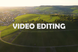 do professional video editing and post production