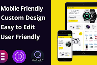 built mobile friendly online store, webshop by woocommerce, wordpress