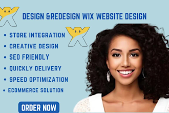 develop wix website design wix ecommerce redesign website