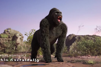 do 3d animal animation, 3d animal rigging and compositing hair grooming xgen fur