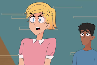 create 2d music video, animated music video, 2d animation