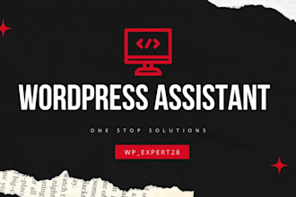 be your wordpress assistant and fix CSS or wordpress issues